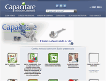 Tablet Screenshot of capacitarerh.com.br